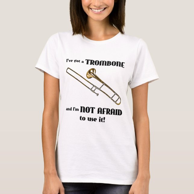 T-shirt J'ai un trombone (Devant)