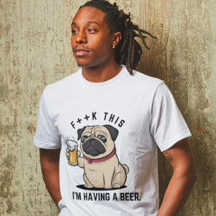 T-shirt J'ai une bière - Citations pour amateurs de bière