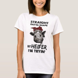 T-shirt J'ai une forme très forte, mais hérifer, j'essaie.