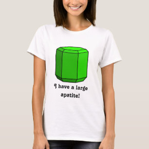 T-shirt J'ai une grande apatite !