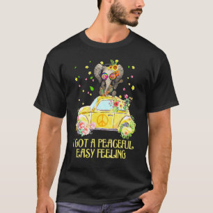T-shirt J'Ai Une Hippie Adéquate Et Paisible