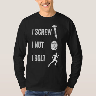 T-shirt J'Ai Vis I Nut I Bolt Fière Voiture Humour mécaniq