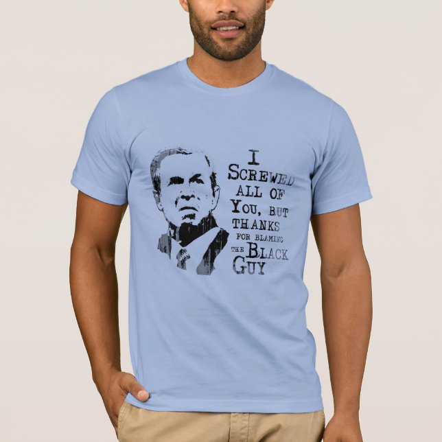 T-shirt J'ai vissé tous les vous mais mercis de blâmer (Devant)