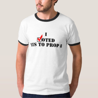 T-shirt J'ai voté oui pour étayer 8
