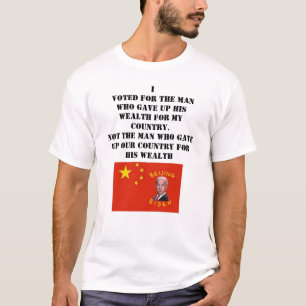 T-SHIRT J'AI VOTÉ POUR MAN FLEECE BLANKET