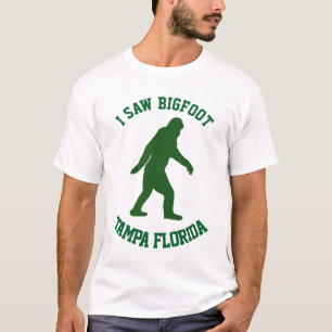T-shirt J'ai vu Bigfoot Tampa Floride