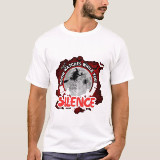 T-shirt J'ai vu la lune pendant que vous dormiez