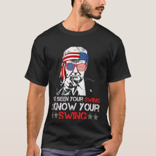 T-shirt J'Ai Vu Votre Swing Je Connais Votre Swing Golf Dr