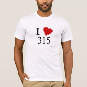 T-shirt J'aime 315 Syracuse