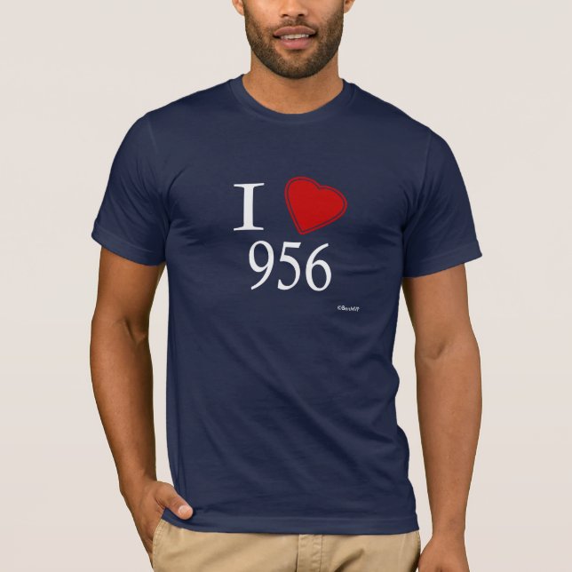 T-shirt J'aime 956 Laredo (Devant)