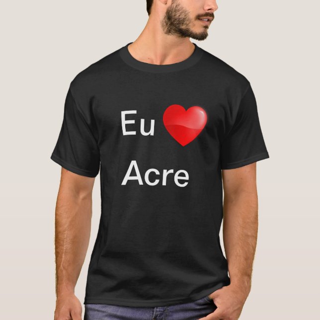 T-shirt J'aime Acre (Devant)