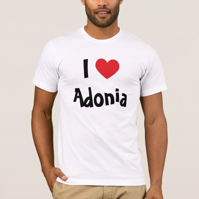 T-shirt J'Aime Adonia (Devant)