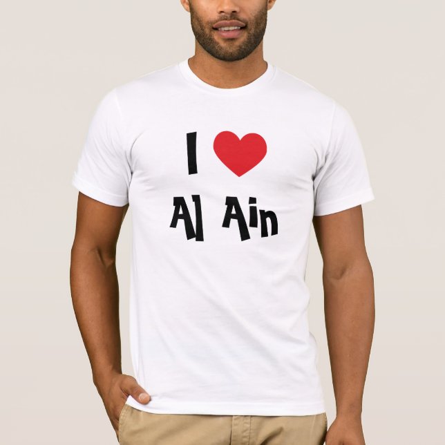 T-shirt J'aime Al Ain (Devant)
