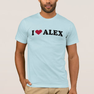 T-SHIRT J'AIME ALEX