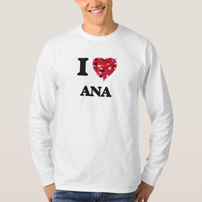 T-shirt J'aime Ana (Devant)