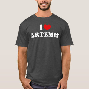 T-shirt J'aime Artemis J'adore Artemis cadeau