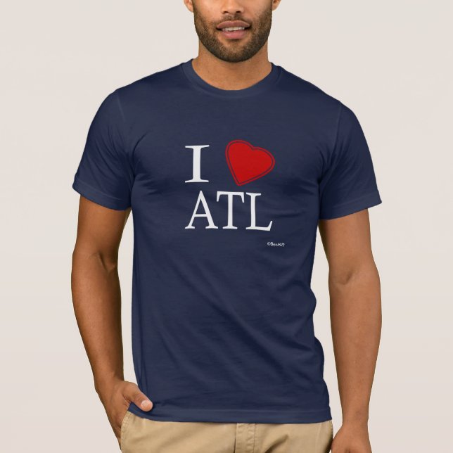 T-shirt J'aime ATL (Devant)