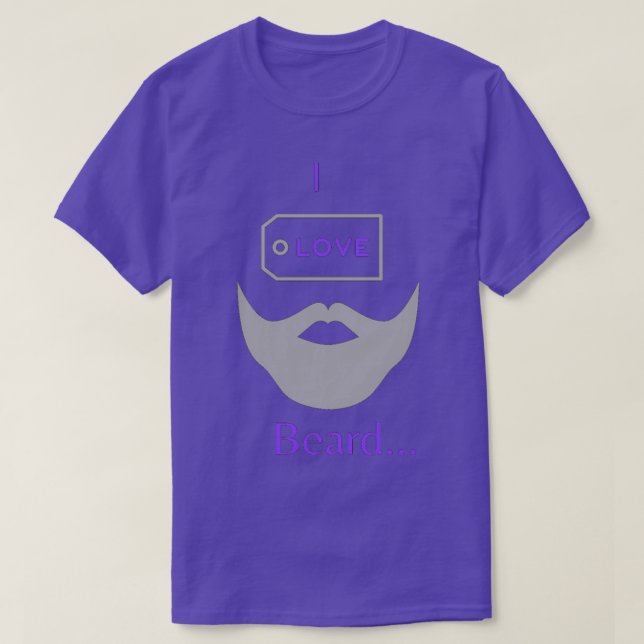 T-shirt J'aime Beard 5 (Design devant)