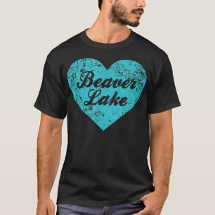 T-shirt J'aime Beaver Lake, Cadeau de camping en Arkansas