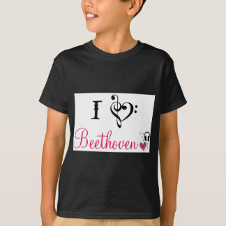 T-shirt J'aime Beethoven