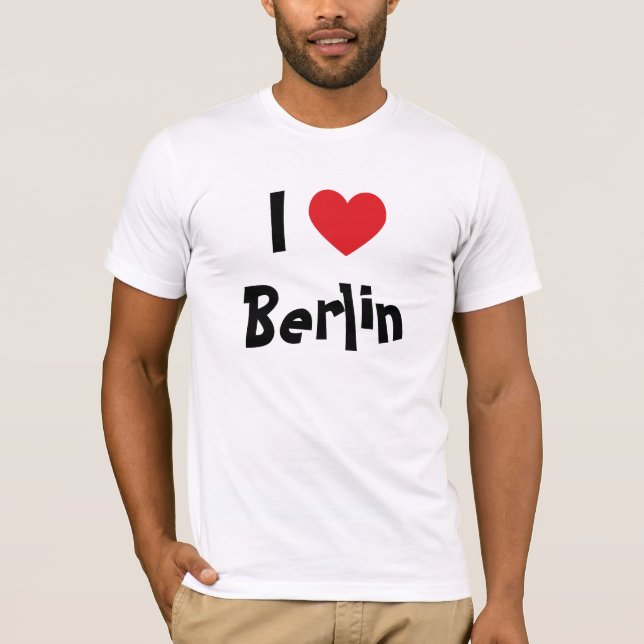 T-shirt J'aime Berlin (Devant)