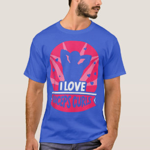 T-shirt J'aime Biceps Curls Curl Says Entraînement Muscle 