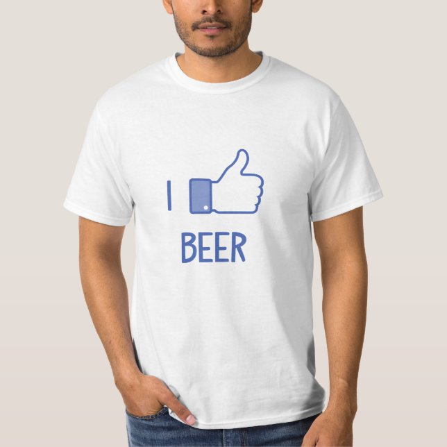 T-shirt J'aime BIÈRE (Devant)