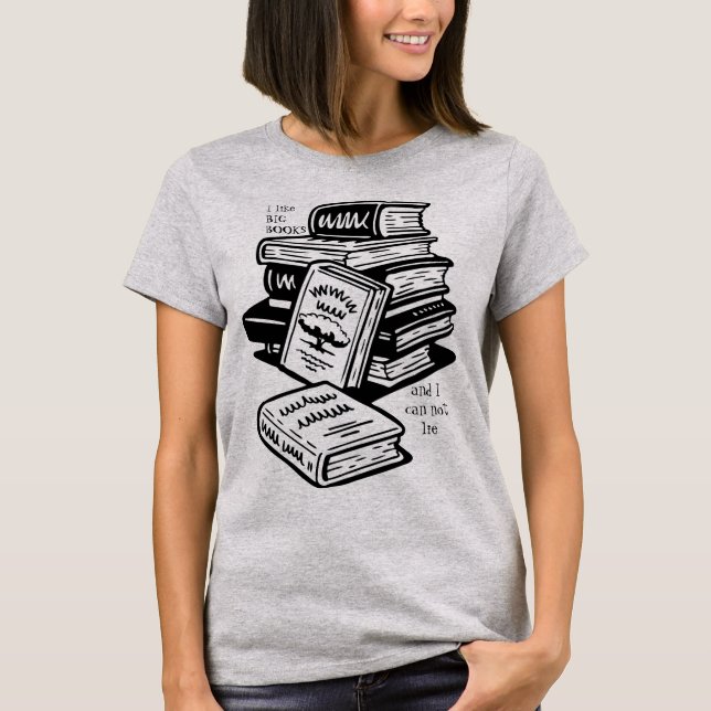 T-shirt J'aime BIG BOOK et je ne peux pas mentir (Devant)