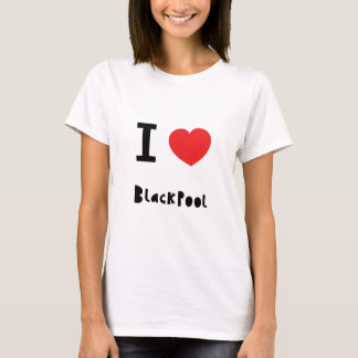 T-shirt J'aime Blackpool
