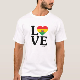 T-shirt J'aime Bolivie