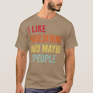 T-shirt J'Aime Boulder Peut-Être 3 Personnes