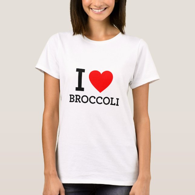 T-shirt J'aime Brocoli (Devant)