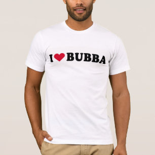 T-SHIRT J'AIME BUBBA
