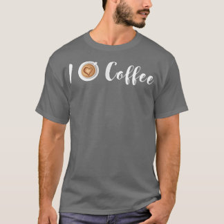 T-shirt J'aime Café J'aime café pour buveur de café & Co