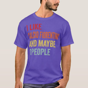 T-shirt J'Aime Calcio Fiorentino Peut-Être 3 Personnes 1