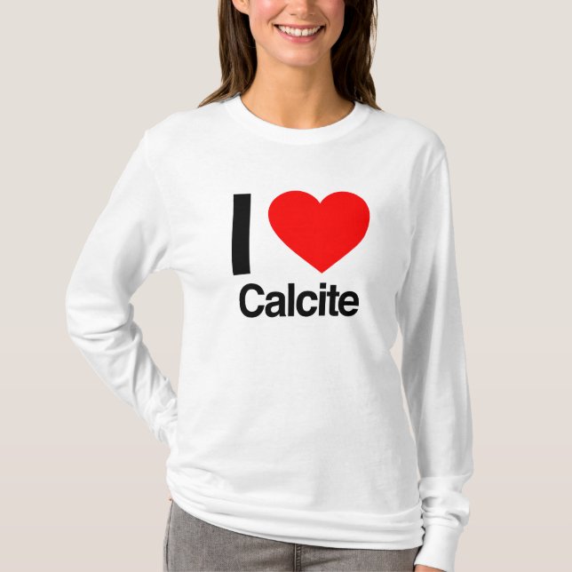 T-shirt j'aime calcite (Devant)