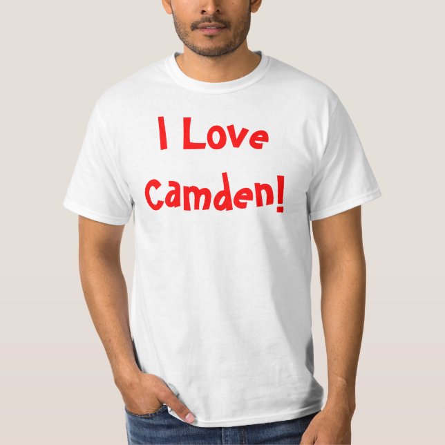 T-shirt J'aime Camden ! (Devant)
