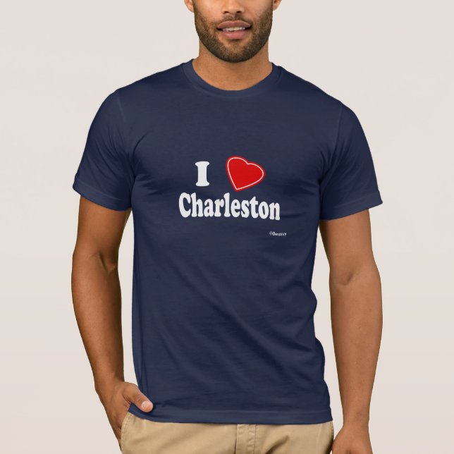 T-shirt J'aime Charleston (Devant)
