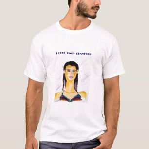 T-SHIRT J'AIME CINDY CRAWFORD