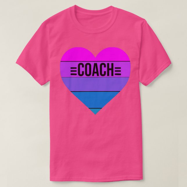 T-shirt J'aime Coach (Design devant)