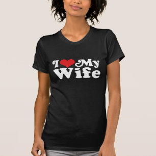 T-shirt J'aime (coeur d'I) ma Saint-Valentin bouclée