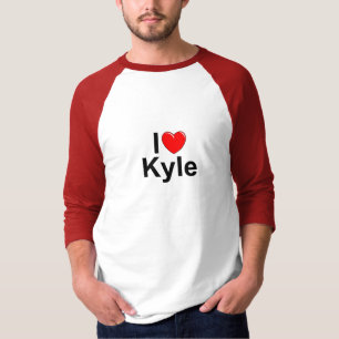 T-shirt J'aime (coeur) Kyle
