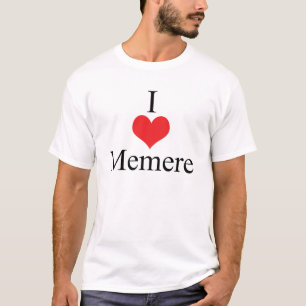 T-shirt J'aime (coeur) Memere
