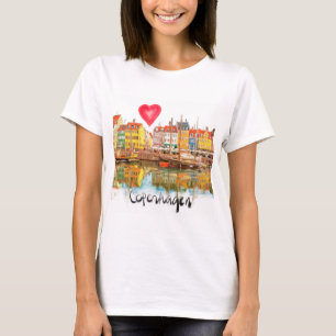 T-shirt J'aime Copenhague