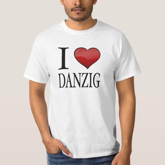T-shirt J'aime Danzig (Devant)