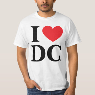 T-shirt J'aime DC