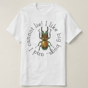 T-shirt J'aime de grands insectes