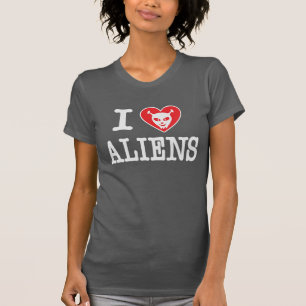 T-shirt J'aime des aliens