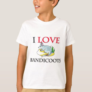 T-shirt J'aime des Bandicoots