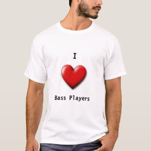 T-shirt J'aime des bassistes